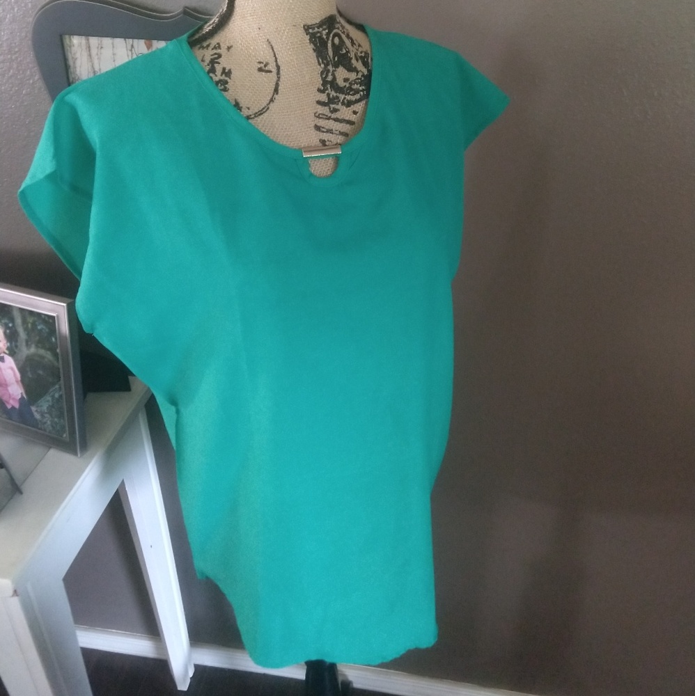 Singwing Plus Size XXL Asymmetrical Hem Blouse